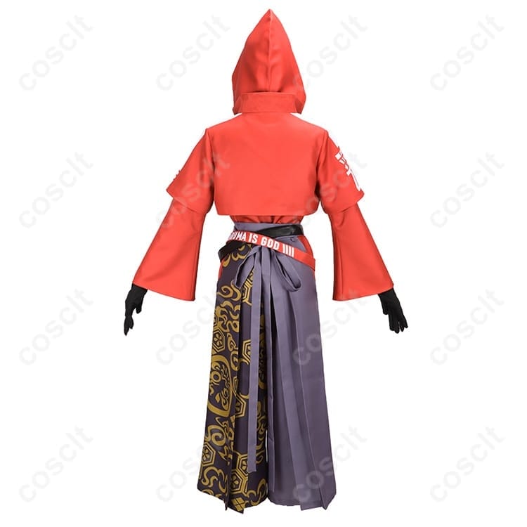 だるまいずごっど 大妖怪×ローソン 袴コスプレ 高再現で撮影映え、快適な着用感 - 4枚目の画像