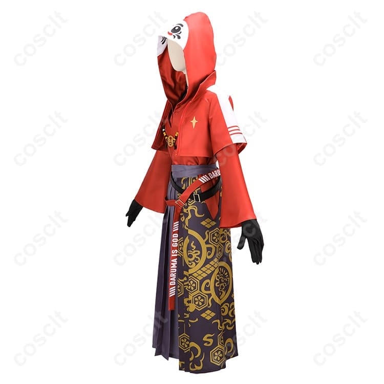 だるまいずごっど 大妖怪×ローソン 袴コスプレ 高再現で撮影映え、快適な着用感 - 3枚目の画像