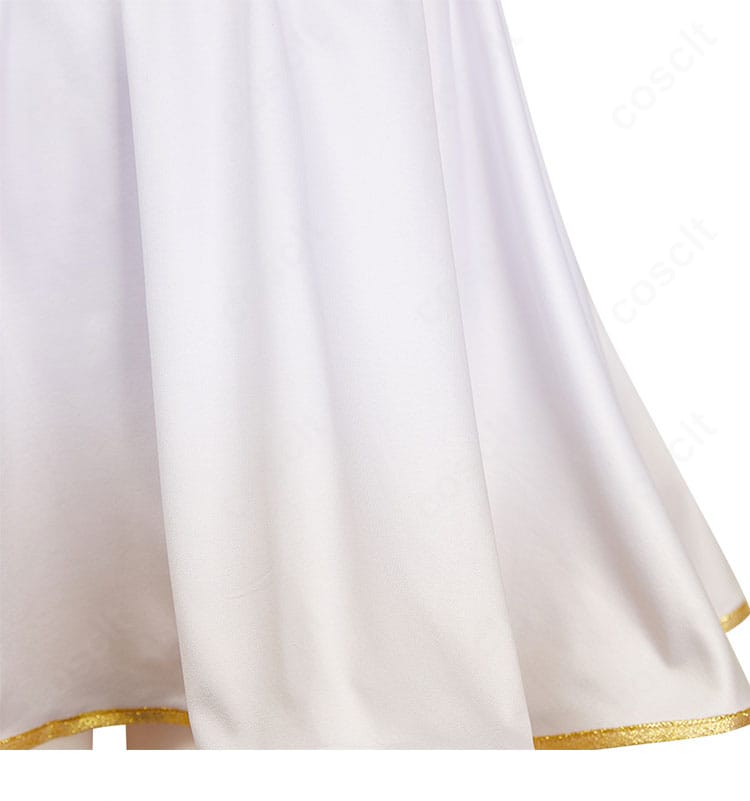 メダリスト 結束いのり コスプレ衣装のスカート装飾アップ。質感とディテール