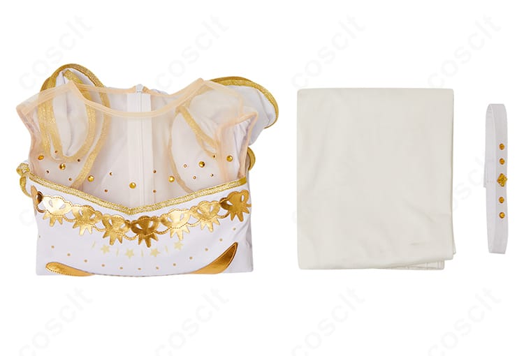 メダリスト 結束いのり コスプレ衣装のセット内容。ワンピースとタイツの2点