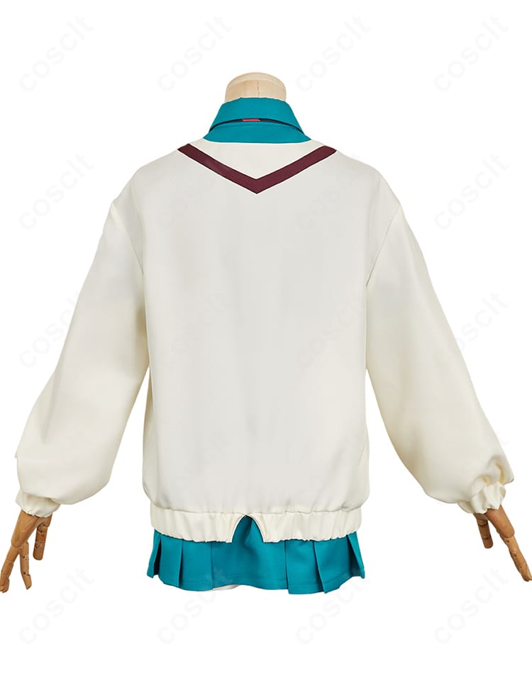 アマテ・ユズリハ(マチュ)衣装の背面。背中の切り替えと装飾配置を丁寧に表現。