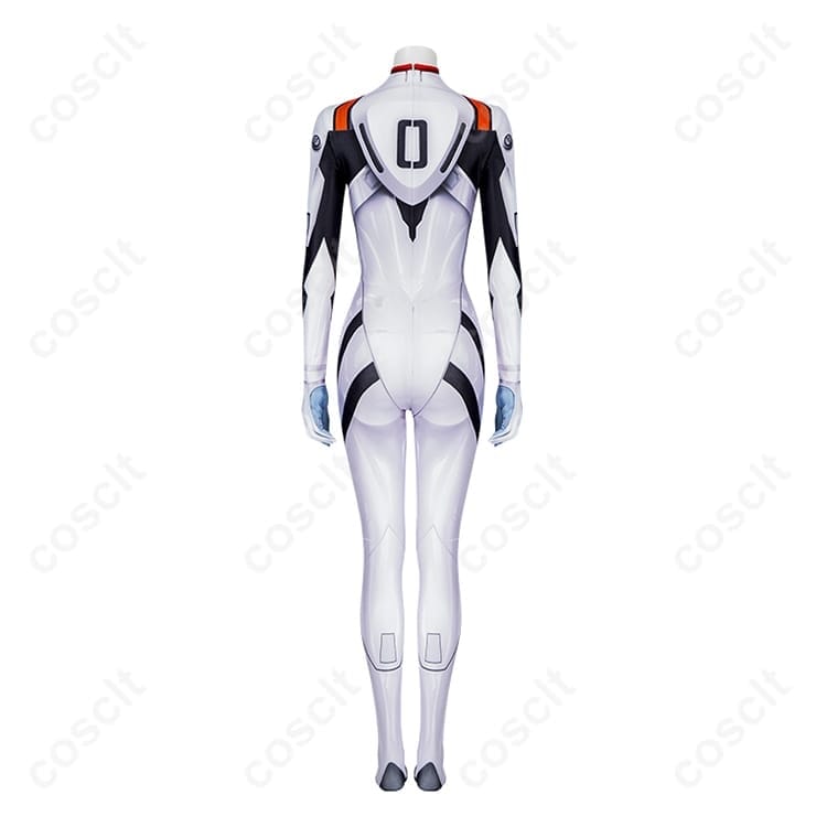 綾波レイ プラグスーツ高再現コスプレ衣装｜伸縮素材で動きやすく撮影映え - 4枚目の画像