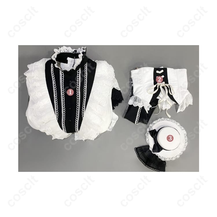 プロジェクトセカイ 朝比奈まふゆ 化けの花衣装 上品でクール、写真映えの高再現コス - 6枚目の画像