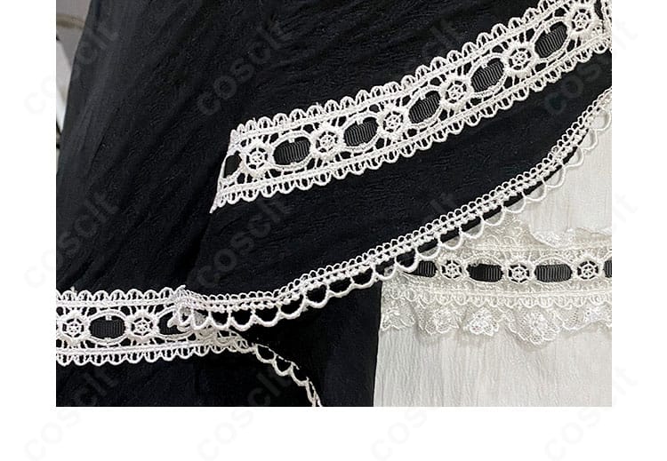 スカート装飾の詳細｜プロセカ 朝比奈まふゆの意匠を反映した美しいパターン。