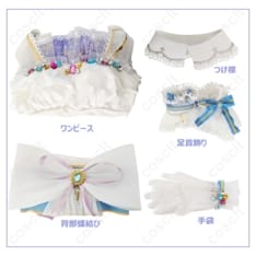 小泉花陽 ロイヤルプリンセス編 コスプレ衣装｜高発色で上品、長時間も快適なプリンセスドレス - 4枚目の画像（サムネイル）