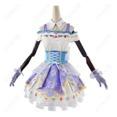 スクフェス（ラブライブ！）絢瀬絵里 ロイヤルプリンセス編 上品で動きやすい高再現コスプレ衣装 - 2枚目の画像（サムネイル）