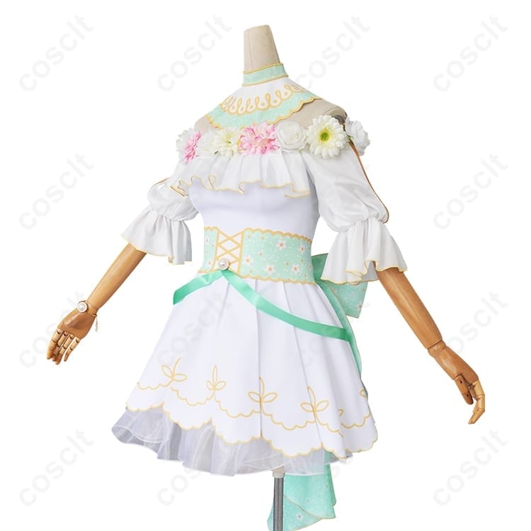 ラブライブ！SIF 小泉花陽 心に春咲き 高再現で軽やか、撮影に映えるアイドル衣装 - 2枚目の画像