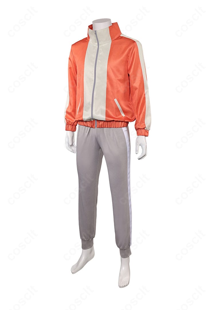 商品左側のディテール。袖下の落ち感と縫製ラインが分かる角度の円城寺仁(ジジ)衣装。