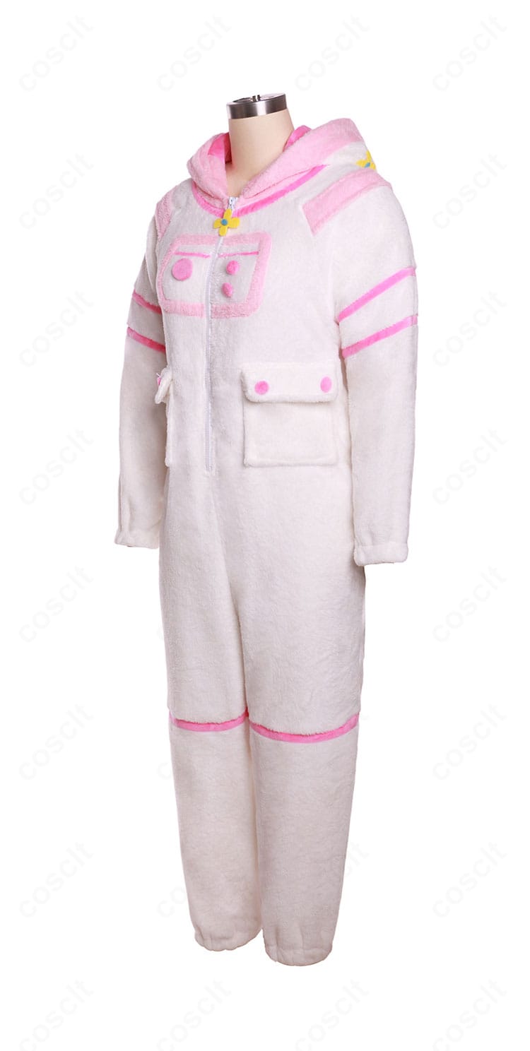 宇宙冒険家ジャンプスーツの側面と翼ディテールが分かる商品写真