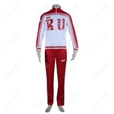 ユーリ!!! on ICE ヴィクトル代表ジャージ｜軽量通気で快適、精密ロゴ再現の2点セット - 1枚目の画像（サムネイル）