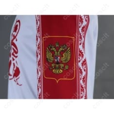 ユーリ!!! on ICE ヴィクトル代表ジャージ｜軽量通気で快適、精密ロゴ再現の2点セット - 5枚目の画像（サムネイル）