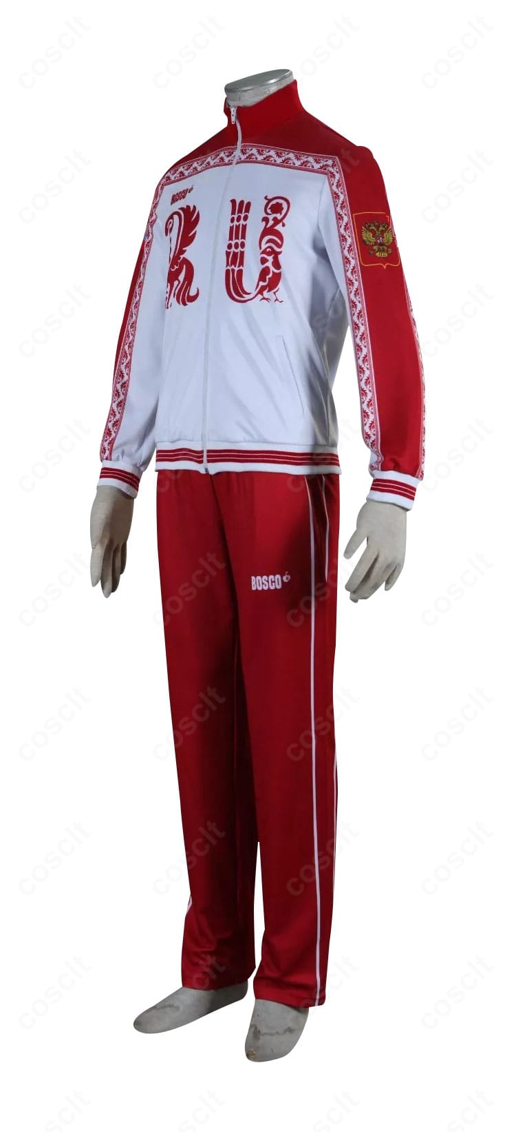 ヴィクトル・ニキフォロフ代表ジャージの側面。袖ラインとシルエットのバランス、肩の切り替えデザインを確認できる画像。