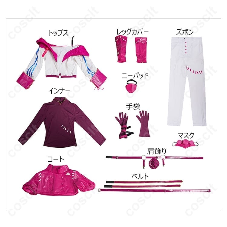 第五人格 納棺師（イソップ・カール）高再現コスプレ｜刺繍が映えるクールなシルエットでイベント・撮影に最適 - 7枚目の画像