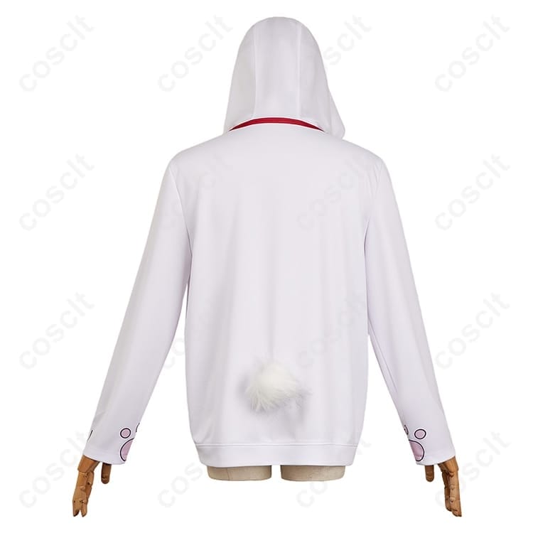 ダンダダン ターボババア 招き猫パーカー｜軽量通気で快適、再現度と普段使いを両立 - 4枚目の画像