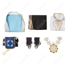 原神 空（Aether）花の騎士 コスプレ衣装。通気性良好で高再現、撮影・イベントに最適 - 7枚目の画像（サムネイル）