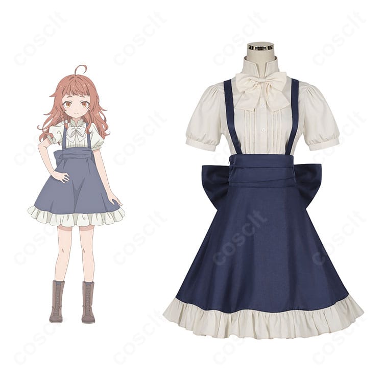 商品正面とキャラクター比較：マジック・メイカー マリアンヌ・オーンスタインの学園制服コスプレ衣装全体と色味・ディテールの一致を確認できる画像