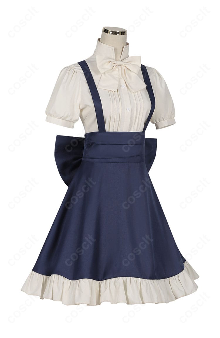 商品右側面：マジック・メイカー マリアンヌ・オーンスタイン衣装の横姿。スカートの落ち感とサイドラインを確認できる画像