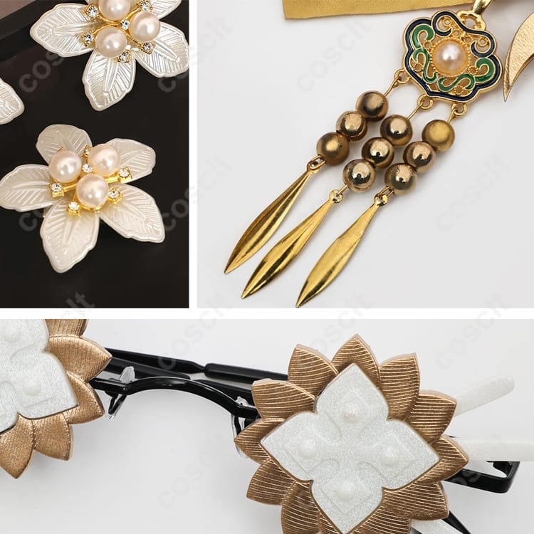 第五人格 アニー・レスター 花千樹｜軽やかで上品な中華風コスプレ一式、高再現で撮影映え - 4枚目の画像