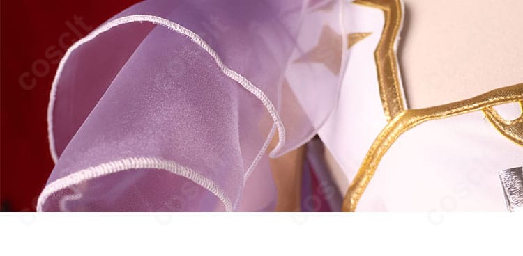 袖口装飾のアップ：常闇トワ「Break your ×××」衣装のカフス・飾りの質感と縫製｜コスプレ通販