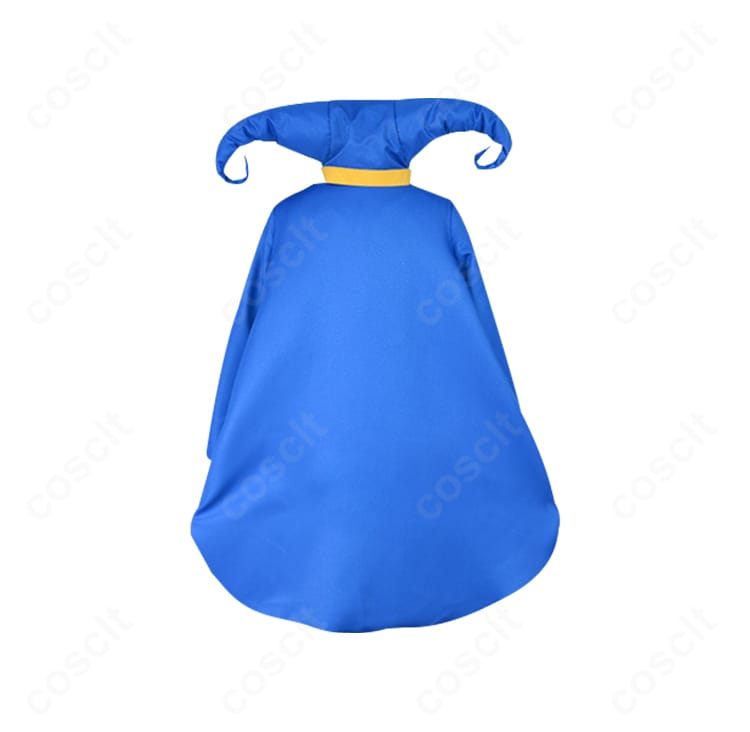 木之本桜 コスプレ衣装 背面ビュー。背中のライン取り、ウエスト調整、スカートのフレアの出方を示すディテール写真