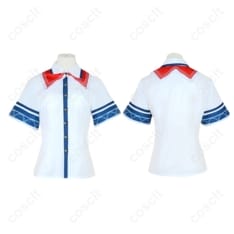 赤井はあと 通常衣装 コスプレ｜高再現度で動きやすい学園制服風フルセット - 4枚目の画像（サムネイル）