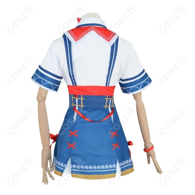 赤井はあと 通常衣装 コスプレ｜高再現度で動きやすい学園制服風フルセット - 3枚目の画像