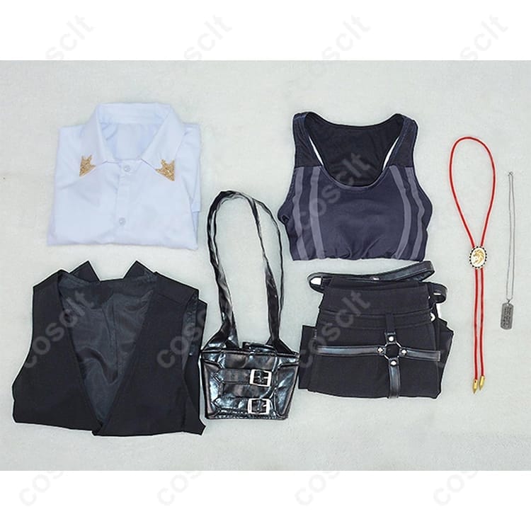 獅白ぼたん ワイシャツ衣装 コスプレ｜通気性が良く長時間快適、上品セクシーを高再現 - 4枚目の画像