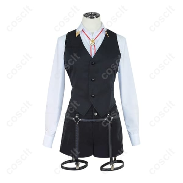 獅白ぼたん ワイシャツ衣装 コスプレ｜通気性が良く長時間快適、上品セクシーを高再現