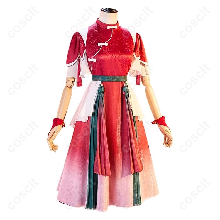 唐可可『星屑クルージング～上海ver～』高再現コスプレ 快適で撮影映えする上品シルエット - 2枚目の画像