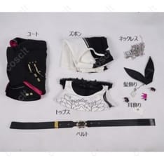 響咲リオナ コスプレ衣装／クールに映える高再現セット、快適素材で長時間も安心 - 6枚目の画像（サムネイル）