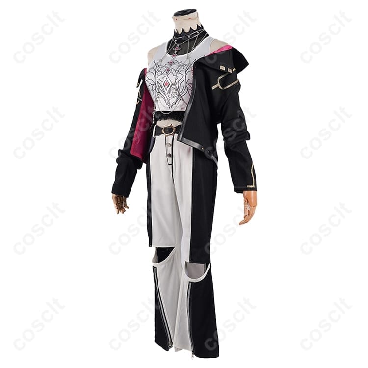 響咲リオナ コスプレ衣装／クールに映える高再現セット、快適素材で長時間も安心 - 2枚目の画像