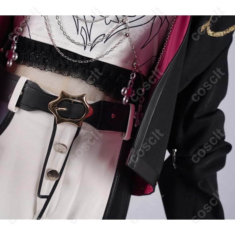 響咲リオナ コスプレ衣装／クールに映える高再現セット、快適素材で長時間も安心 - 5枚目の画像