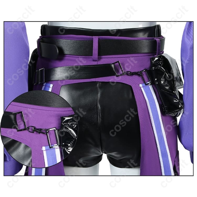 ホロライブ 綺々羅々ヴィヴィ コスプレ衣装 高再現・着脱簡単・撮影映えのステージルック - 5枚目の画像