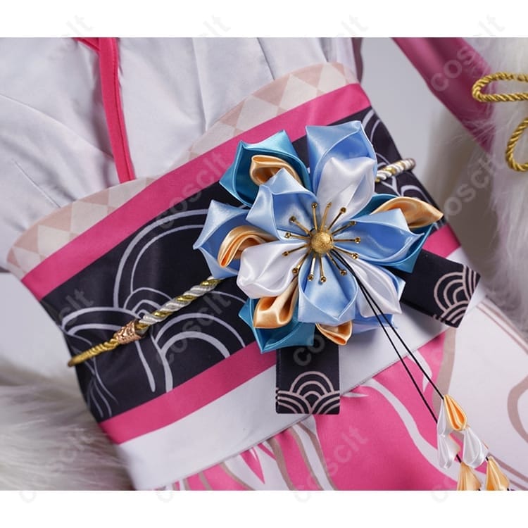 ラオーラ・パンテーラ 正月衣装コスプレ 高精度再現で和風エレガント、撮影とイベントに最適 - 5枚目の画像