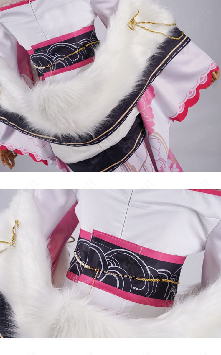 背面装飾のクローズアップ。レイヤー構成とアクセントパーツの配置が分かる背面意匠。