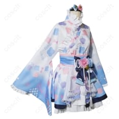 にじさんじ 天宮こころ 新衣装和服コスプレ 高再現度で撮影映え、快適な着用感 - 2枚目の画像（サムネイル）