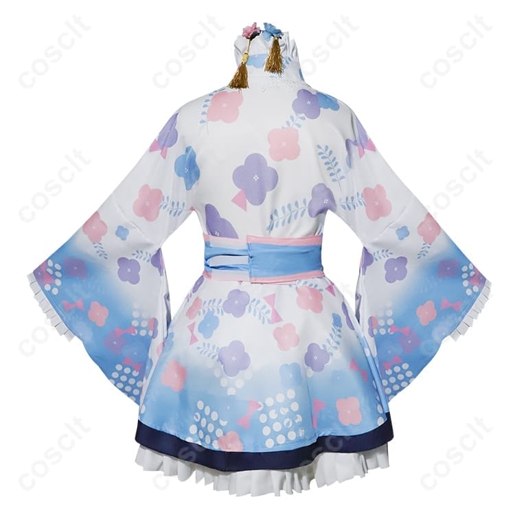 にじさんじ 天宮こころ 新衣装和服コスプレ 高再現度で撮影映え、快適な着用感 - 3枚目の画像