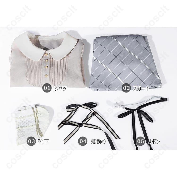 BanG Dream! 豊川祥子 Ave Mujica コスプレ 制服風 高再現で撮影映え・着心地も快適 - 5枚目の画像