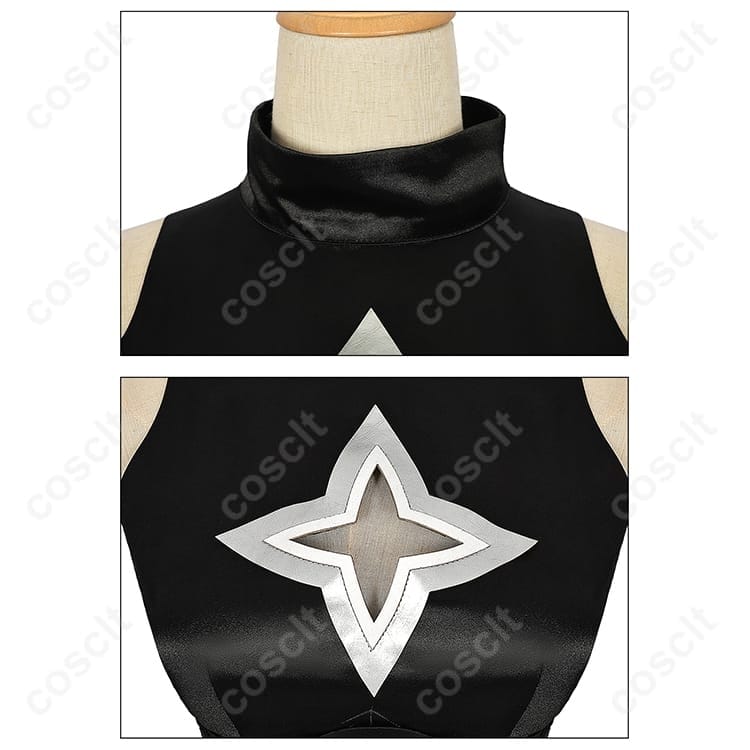 金色の闇 SSR戦艦風アレンジ衣装｜クール&セクシーに映える高再現コスプレセット - 3枚目の画像