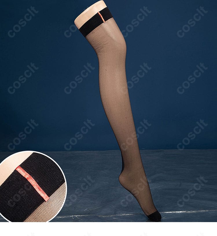 タイツ・靴下のデザインディテールとコーデの統一感