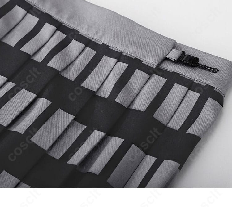 宮園かをり 制服コスプレのスカートプリーツ。動きやすく美しく広がる設計