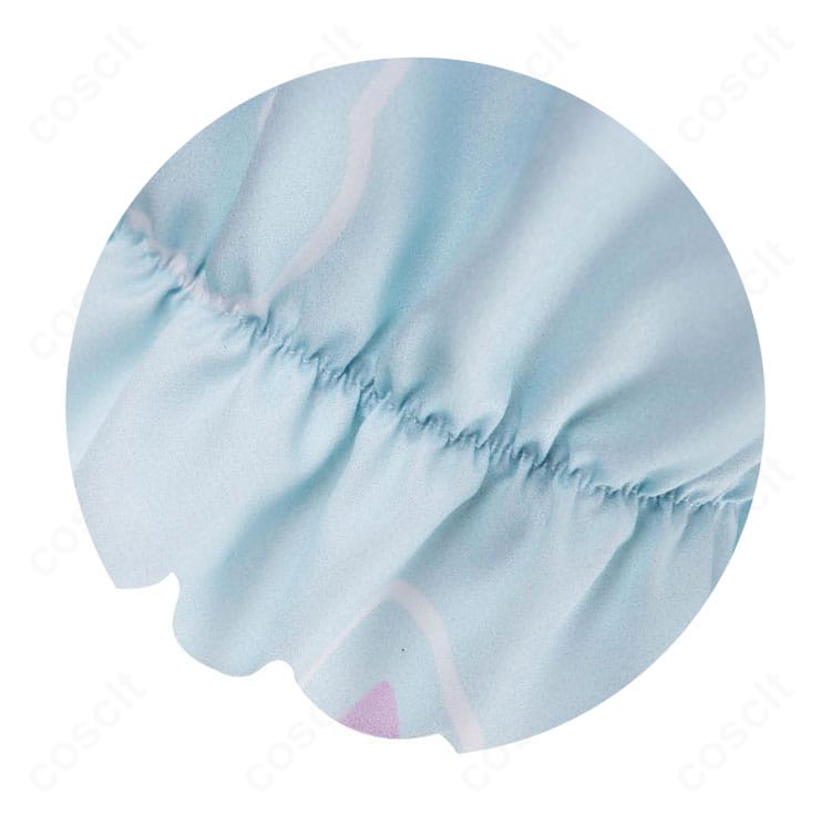 ショートパンツ裾のライン装飾ディテール｜ユウカ パジャマVer. コスプレ衣装の近接写真