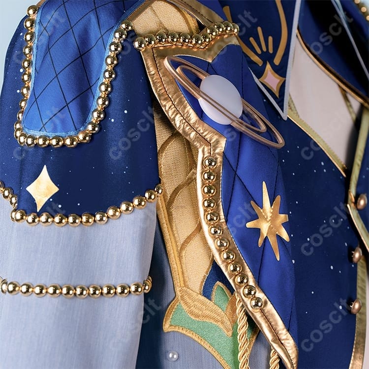 あんスタ 青葉つむぎ 微睡みの夜 コスプレ衣装｜高再現で映える軽やかな着用感 - 4枚目の画像