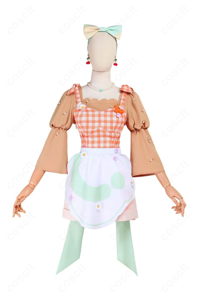 花里みのり コスプレ衣装 サイズ表。XS〜XLの寸法目安で正確なサイズ選びをサポート。