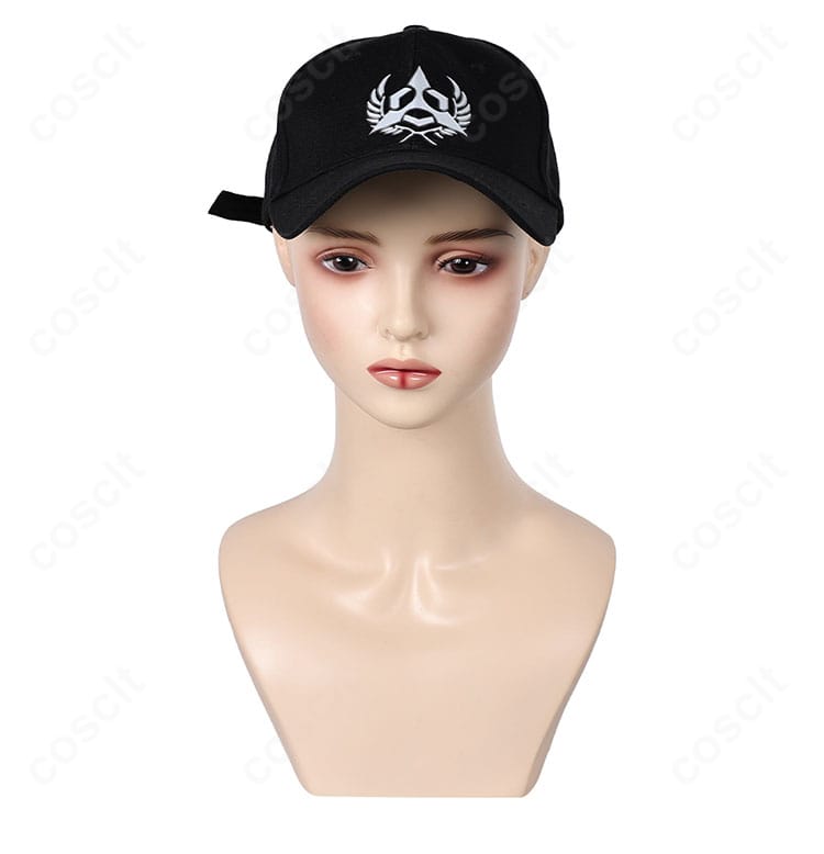 鉄拳8 レイナの水着コスプレ衣装 帽子 正面。特徴的な形状とモチーフが分かる。