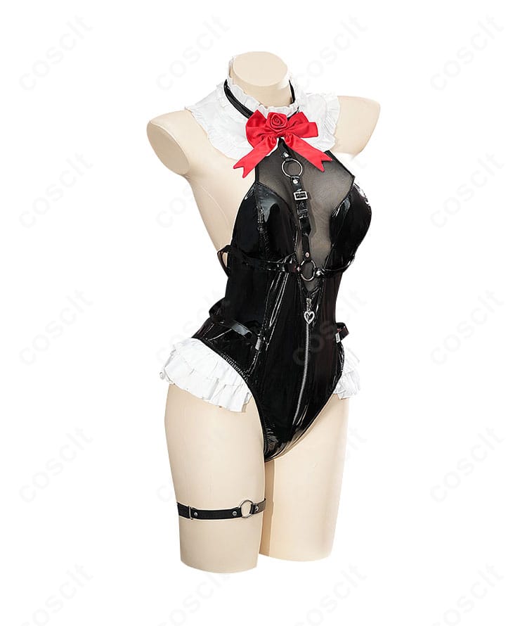 右側面から見たトゥインクル・ローズ衣装。サイドラインと装飾配置の確認用。