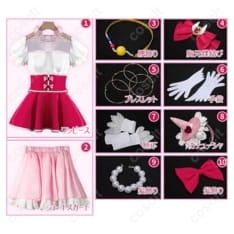 キュアミラクル（朝日奈みらい）コスプレ衣装｜軽やかな着用感で高再現、イベント撮影に最適 - 7枚目の画像（サムネイル）
