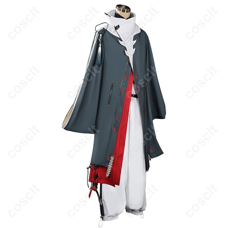 アークナイツ ユウ コスプレ衣装 高再現でクール映え、着脱簡単でイベント撮影に最適 - 2枚目の画像