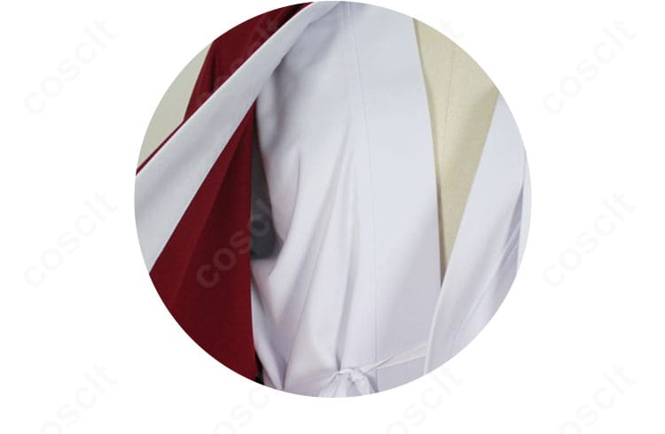 衣装内側の仕立て。裏地の滑りと縫い代処理により、着心地と耐久性を両立している点を示す画像。