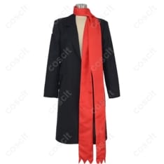 桜満 集 冬服コート＋マフラー コスプレ｜高再現度で撮影映え、長時間も快適 - 1枚目の画像（サムネイル）